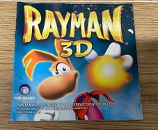 Rayman 3D Manual -No game- (Nintendo 3DS)