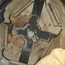 Original Irish Army WWII Emergency Period Mk II Steel Helmet  Authentic Militaria Collectible Image 6