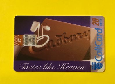 Callcard 1182 Cadbury Tastes Like Heaven Different Chip Variations