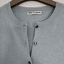 Cashmere Cardigan - Pale Blue - Size 10-12 Image 2