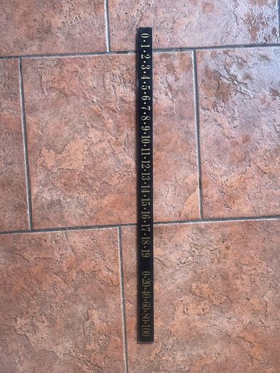 snooker scoreboard replacement strips