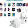 NEW SALE | USB C Plug 20W, 2 Pack Apple iPhone Fast Charger Plug UK for iPhone 15/15 Pro/15 Pro Max/15 Plus/14/13/12/11/iPad, Type C and USB Plug Fast Charging Image 2