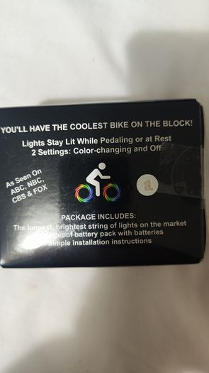 Wheel bike lights