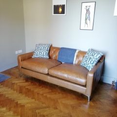 Leather couch
