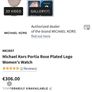 Original rose Gold Micheal Kors Watch Image 5