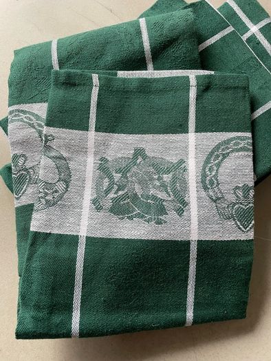 Irish tea towels from Irish Loom Linen Union fabric Brand new