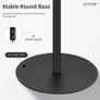 Lash Light, LED Floor Lamp, Reading Floor Lamp, Adjustable Gooseneck, 3 Heights, 10W Dual Brightness, Portable Standing Lamp for Eyelash Extensions, Makeup, Office Image 3
