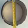 Flue stainless Pipe Reducer 8'' to 7'' Image 2