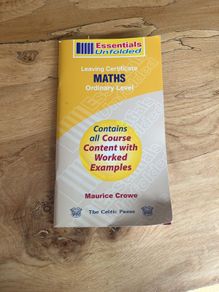 Ordinary Level Maths