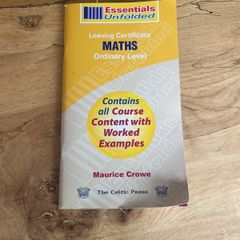 Ordinary Level Maths