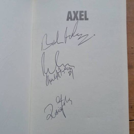 Axel - A Memoir - Anthony Foley Signed Book