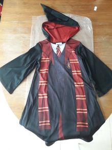 Rubie's Hermione Granger 3 pcs set, dress + magic wand + wig 5-6yrs