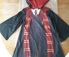 Rubie's Hermione Granger 3 pcs set, dress + magic wand + wig 5-6yrs