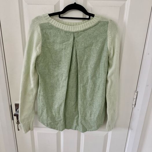 KEW 159 Mohair and Wool Pastel Green Jumper UK10