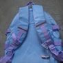 Kawaii Girls Glitter Baby blue School bag Image 3