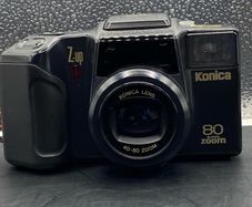 Konica Z-up 80 Super Zoom - Vintage 35mm Film Camera - Fully Working Point & Shoot