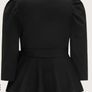 Plus Size (22) Shein Tie Wrap Peplum Top. New Image 2