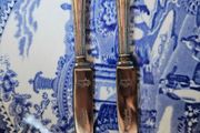 Vintage 1931 Viners Sterling Silver Butter Knives