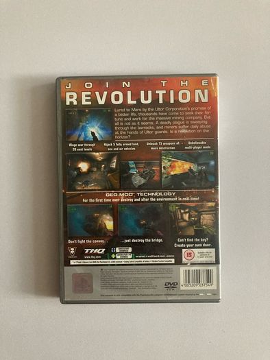 Red Faction PS2 Platinum Complete with Manual Tested