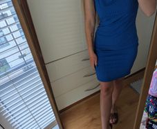 dress blue S/M navy  for womens