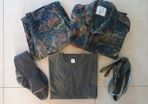 Genuine Issue German Army Flecktarn Uniform Set Jacket Trousers T-Shirt Socks Braces