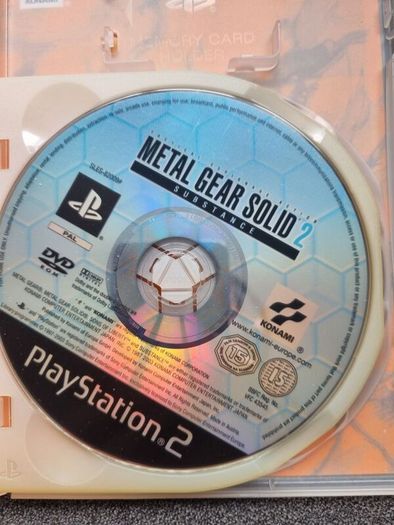 Metal Gear solid 2 Sunstance ps2