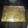 Rare Japanese Brass working Musical Jewellry Box with Key circa 1920s Beautifully Detailed Postage Available Image 2