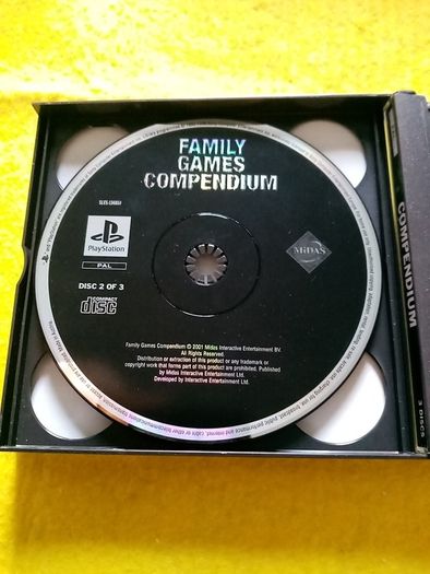 Family games compendium 20 games PlayStation1 Ps1 PlayStation 2 ps2 games Original