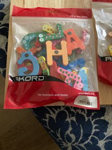 Magnetic Wooden Letters