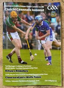 2015 Kiltale v Kildalkey - GAA Meath Senior Hurling Club Final Programme