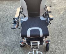 fold up battery powered wheelchair