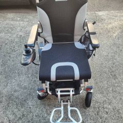 fold up battery powered wheelchair