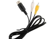 New 1.8m Cable RCA Cinch AV Audio Video for SEGA Genesis Mega Drive 1 #490