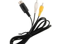 main image for ad New 1.8m Cable RCA Cinch AV Audio Video for SEGA Genesis Mega Drive 1 #490