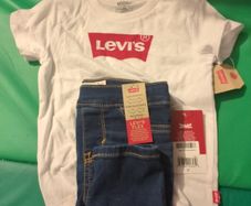 levis size 2 t and size 3 jeans