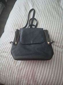 leather back pack