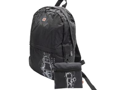 Lego Foldable Backpack / Bag Classic Minifigure Blueprint 5007863