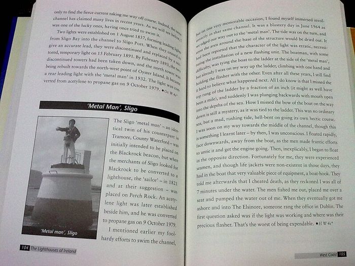 The lighthouses of Ireland A personal history by Richard Taylor Signed Irish
