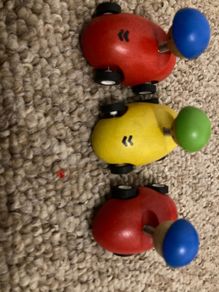 Plan toys pull back cars