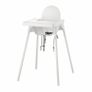 IKEA ANTILOP High Chair Complete Set with Footrest & Tray Mat Image 7