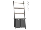Laundry basket with towel ladder Bathroom furniture