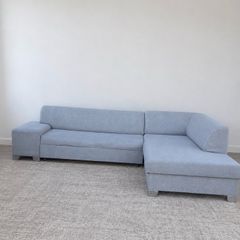 large Grey Corner Sofa/Sofabed