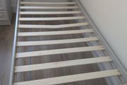 Beautiful Grey Single Wooden Bed Frame - Can Deliver