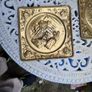 brass plates x4 Image 3