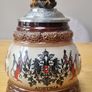 Vintage Lidded King Beer Stein Image 2