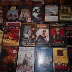Various Cult Movies and Directors VHS PART 2