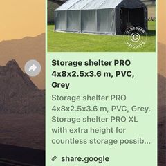 Dancover Storage Tent