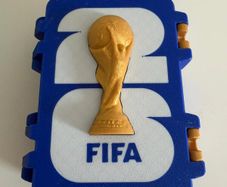 3D Printed FIFA 26 Sticker Storage Box (Blue Edition)