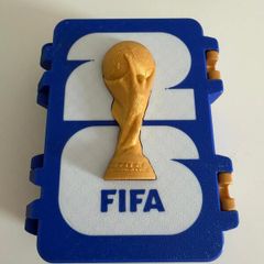 3D Printed FIFA 26 Sticker Storage Box (Blue Edition)