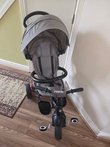 : Q Play Prime 6-in-1 Trike - Grey (Excellent Condition)